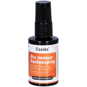 Bio Immun Rachenspray mit Manuka Honig, Zistrose & Propolis