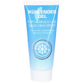 Kühlendes Gel für Muskeln und nach dem Sport