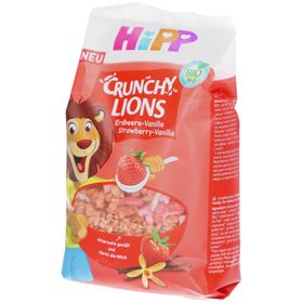 HiPP Crunchy Lions Erdbeere-Vanille Bio-Müsli für Kinder ab 3 Jahren
