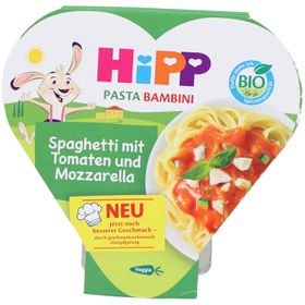 HiPP Spaghetti mit Tomaten & Mozzarella – ab 12 Monaten