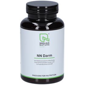Nikolaus Nature NN Darm – Kapseln mit Flohsamen, Bakterien & Schwarzkümmel