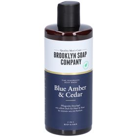 Brooklyn Soap Company® Blue Amber & Cedar Duschgel für Körper & Haare
