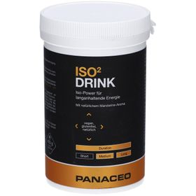 PANACEO ISO² Drink Pulver mit Vitaminen, Mineralstoffen & Mandarine
