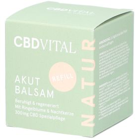 CBDVITAL Akutbalsam Refill mit Ringelblume & 300 mg CBD