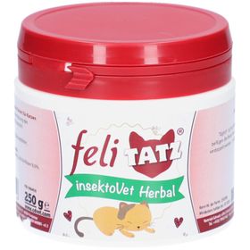 feliTATZ insektoVet Herbal Pulver für Katzen, 250 g