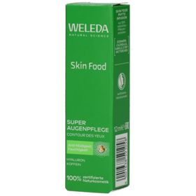 Weleda Skin Food Super Augenpflege mit Koffein & Hyaluron gegen Augenringe & Schwellungen