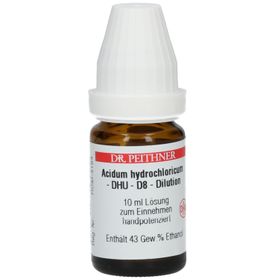 DR. REITHNER Acidum hydrochloricum - DHU - D8 - Dilution