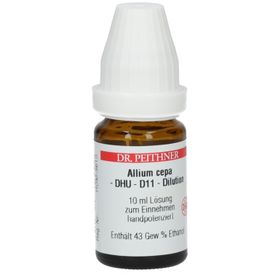 DR. PEITHNER Allium cepa - DHU - D11 - Dilution