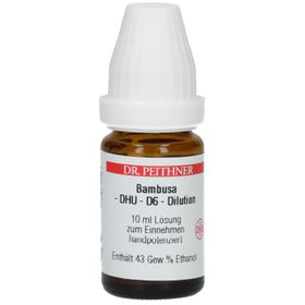 DR. REITHNER Bambusa - DHU - D6 - Dilution