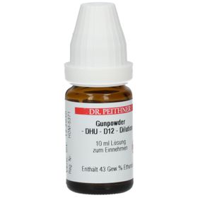 DR. REITHNER Gunpowder - DHU - D12 - Dilution