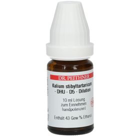 DR. REITHNER Kalium stibyltartaricum - DHU - D5 - Dilution