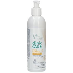 VET EXPERT clinic care Hypo & Omega Shampoo für Hunde und Katzen