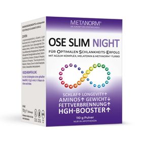 METANORM OSE Slim Night Pulver