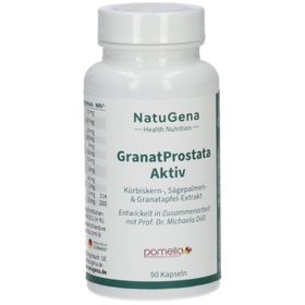 NatuGena GranatProstata Aktiv Kürbiskern-, Sägepalmen- & Granatapfel-Extrakt