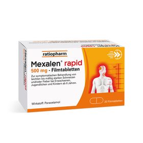 Mexalen® rapid 500 mg Filmtabletten