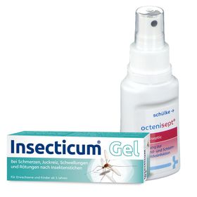 Insecticum® Gel 12 g + octenisept® Wund-Desinfektion 50 ml