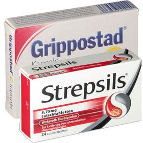 Strepsils & Grippostat Sparset