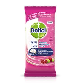 Dettol Allzweck-Reinigungs-Tücher Granatapfel & Limette