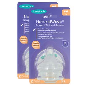 Lansinoh Natural Wave Silikonsauger L