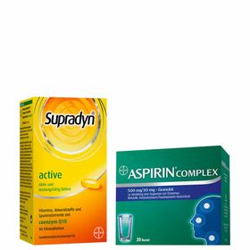 Aspirin Complex 500 mg/30 mg + Supradyn active