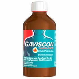 GAVISCON Liquid Forte Anis - Jetzt 10% Rabatt sichern mit dem Gutscheincode „gaviscon10“