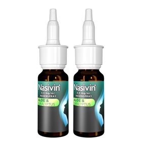 Nasivin® Aloe & Eukalyptus - Jetzt 10% Rabatt sichern mit dem Gutscheincode „nasivin10“