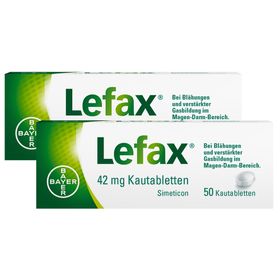 Lefax® Kautabletten bei Blähungen