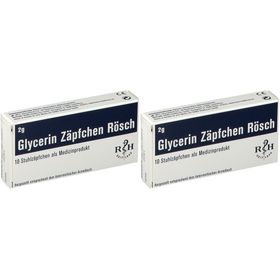 Glycerin Zäpfchen Rösch 2g