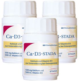 Ca-D3-STADA Filmtabletten Kalzium Vitamin D3, gesunde Knochen, Osteoporose