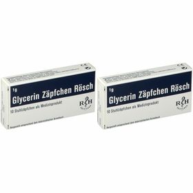 Glycerin Zäpfchen Rösch 1g