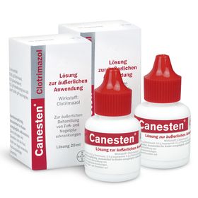 Canesten® Clotrimazol Lösung zur Behandlung von Haut-, Fuß- und Nagelpilz