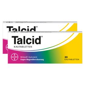Talcid® Kautabletten – Schnell und langanhaltend gegen Sodbrennen