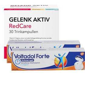 Redcare Gelenkaktiv + Voltadol® Forte Schmerzgel