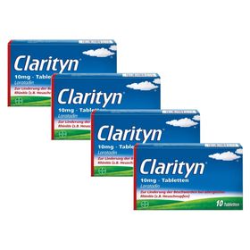 CLARITYN® Tabletten zur Linderung von Allergiesymptomen wie Heuschnupfen und Juckreiz