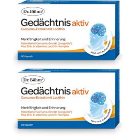 Dr. Böhm® Gedächtnis aktiv - die Antwort auf Vergesslichkeit: für Konzentration & geistige Leistung