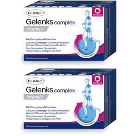 Dr. Böhm® Gelenks complex intensiv Himbeere - Hochdosierte Gelenk-Nährstoffe zum Trinken