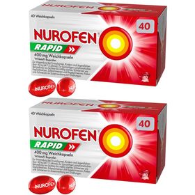 NUROFEN RAPID 400 mg Ibuprofen Weichkapseln - für langanhaltende Schmerzlinderung