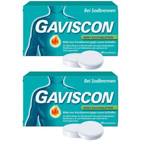 GAVISCON® Mint Kautabletten bei Sodbrennen