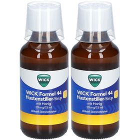WICK Formel 44 Hustenstiller-Sirup mit Honig