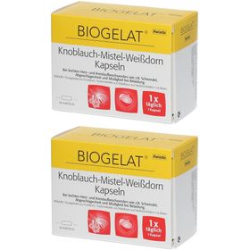 BIOGELAT® Knoblauch-Mistel-Weißdorn