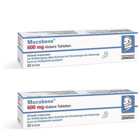 Mucobene® 600 mg - lösbare Tabletten