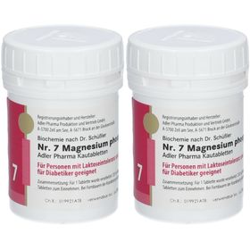 Adler Schüssler Salze Nr. 7 Magnesium phosphoricum D6 Kautabletten