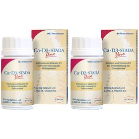 Ca-D3-STADA UNO Kalzium und Vitamin D3, zur Osteoporose Vorbeugung