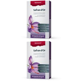 Alpinamed Safran d’Or für psychische Balance und ein starkes Nervensystem – Vegan
