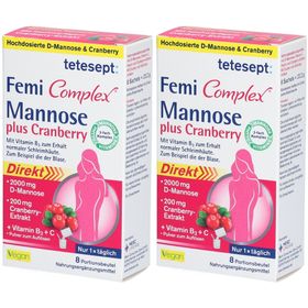 tetesept Femi Complex® Mannose plus Cranberry