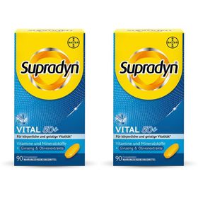 Supradyn® VITAL 50+ Filmtabletten Multivitaminpräparat für körperliche und geistige Vitalität ab 50 Jahren