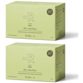BioBloom Bio Hanftee Teebox - relax
