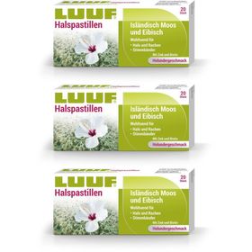 LUUF® Halspastillen Isländisch Moos und Eibisch