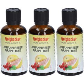 Holzhacker SAUNA AUFGUSS-ÖL JOHANNISBEER GRAPEFRUIT