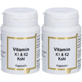 VITAMIN K1 PLUS K2 Kohl Kapseln